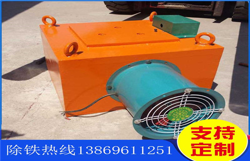 電磁除鐵器，風(fēng)冷電磁除鐵器，浙江自卸式風(fēng)冷電磁除鐵器