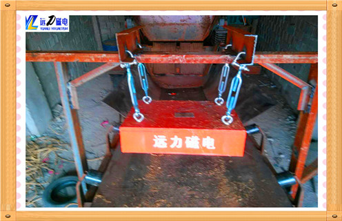 永磁除鐵器，濰坊吊掛式永磁除鐵器知識參數(shù)_內(nèi)部磁塊安裝方法_濰坊吊掛式永磁除鐵器型號價格 
