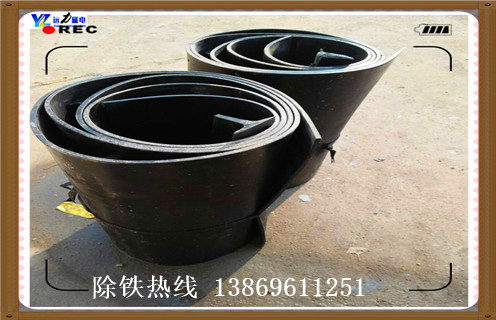 皮帶除鐵器，海南關(guān)于皮帶除鐵器裝置合理化建議_強磁海南關(guān)于皮帶除鐵器裝置合理化建議工作原理構(gòu)造選型_廠家